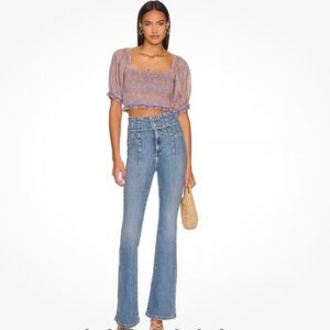 We The Free Jayde Flare Jeans Size 29 Revolve Stretch‎ Boho